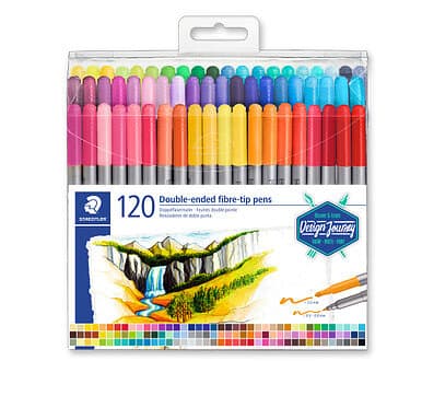 Staedtler Fiberspetspennor Design Journey 120 pennor