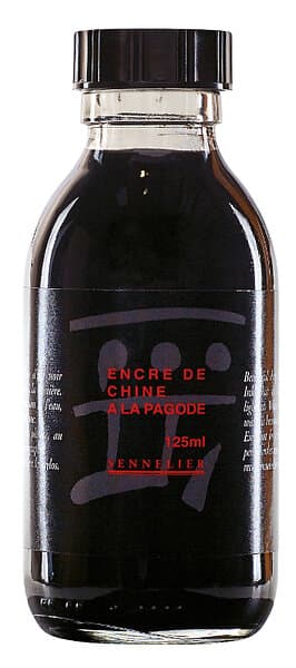 Sennelier Tusch Ink "A La Pagode" Black