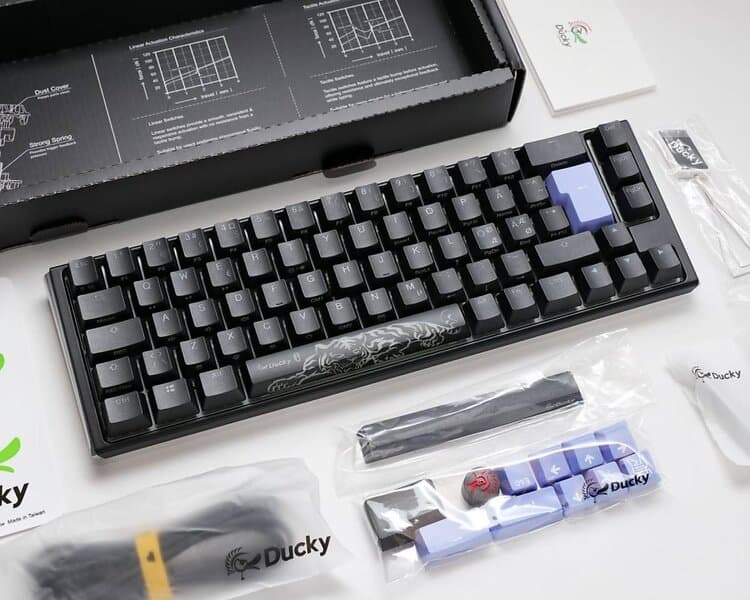 Ducky DKON2167ST One 3 SF Classic RGB Cherry MX Blue (Nordic)