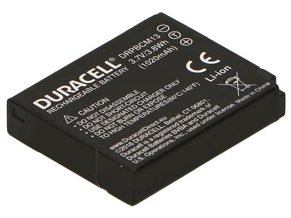 Duracell Digitalkamera Batteri Panasonic 3.7V 1000mAh (DMW-BCM13)