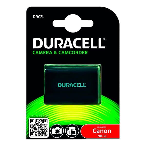 Duracell Digitalkamera Batteri Canon 7.4v 650mAh (NB-2L)