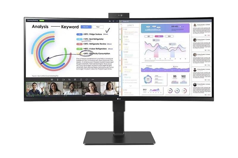 LG 34BQ77QC-B 34" Ultrawide WQHD IPS