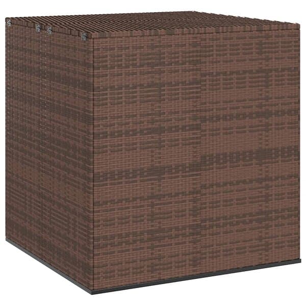 vidaXL Dynbox PE-rotting 100x97.5x104 cm brun 317227