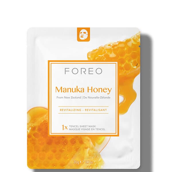 Foreo Manuka Honey Revitalising Sheet Face Mask (3 Pack)