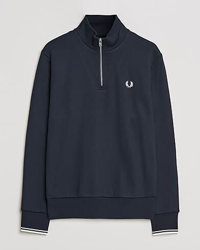 Fred Perry Half Zip Sweatshirt (Herre)