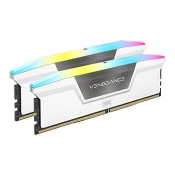 Corsair Vengeance RGB White DDR5 6400MHz 2x16GB (CMH32GX5M2B6400C36W)