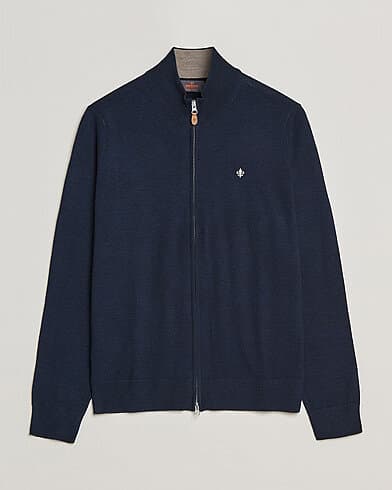 Morris Merino Full Zip Cardigan (Herre)