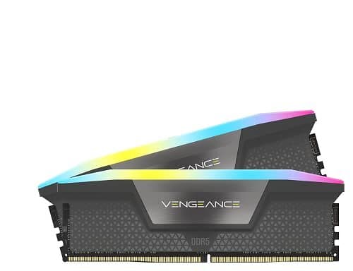 Corsair Vengeance RGB Black DDR5 6000MHz 2x32GB (CMH64GX5M2B6000Z30)