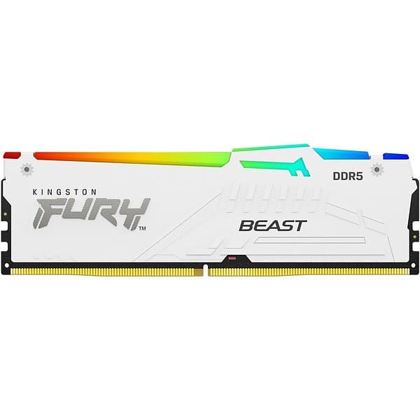 Kingston Fury Beast White RGB DDR5 5600MHz 16GB (KF556C36BWEA-16)