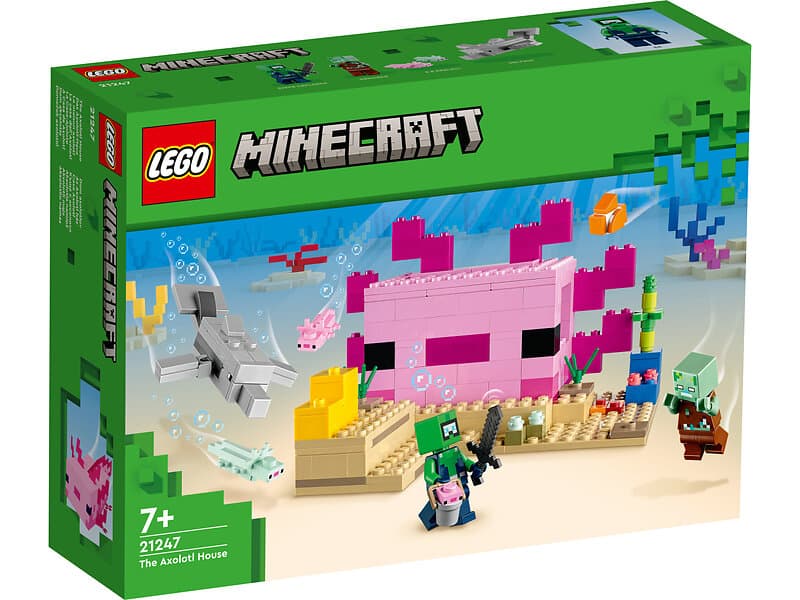 LEGO Minecraft 21247 Axolotl-huset