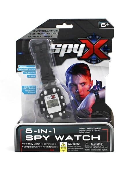 SpyX 6-in-1 Spy Watch