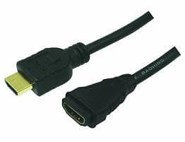 LogiLink HDMI - HDMI High Speed with Ethernet M-F 3m