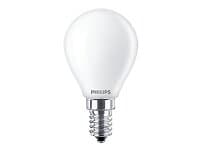 Philips LEDs Ljus & Luster LED-lysspære form: P45 Matt finish E14 6.5 W varmt vi