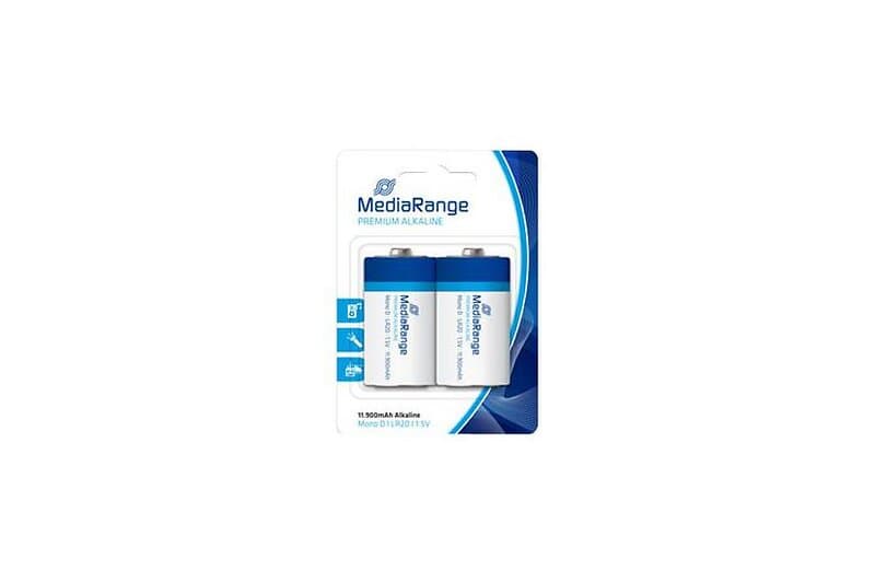 MediaRange Premium MRBAT109 batteri 2 x D Alkalisk