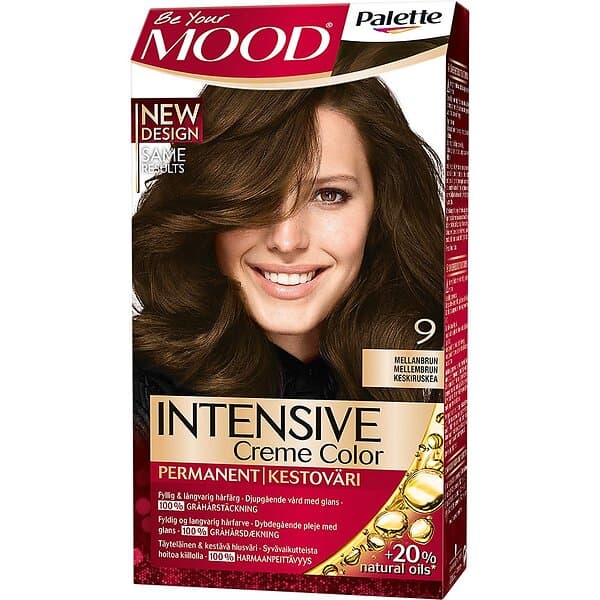 Medium Hair Colour 4 in 1 No. 9 Brown