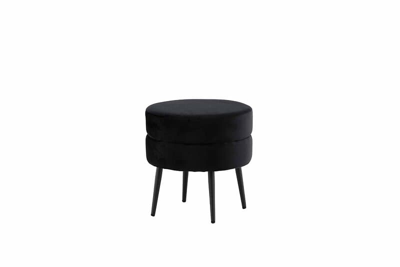 Venture Design Pot sittpuff Sort/svart 40 cm