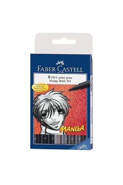 Faber-Castell PITT Artist Manga 8-set