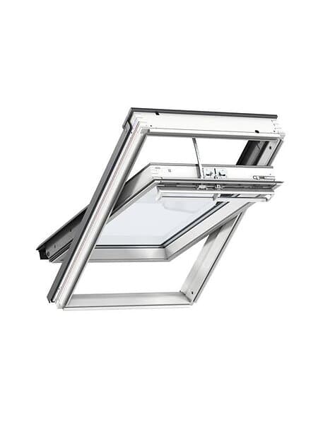 Velux Fjärrstyrt Pivåhängt Ovenlys (el) (Bredd: 66 cm Höjd: 118 Glastyp: 3-Glas 