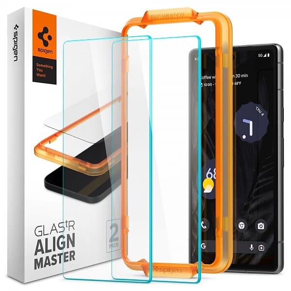 Spigen GLAS.tR AlignMaster for Google Pixel 7a