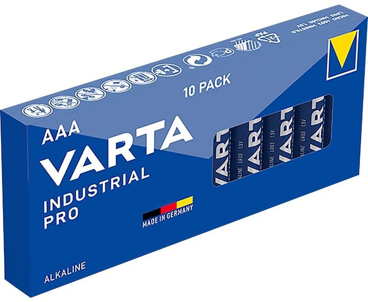 Varta Industribatteri x AAA Alkalisk