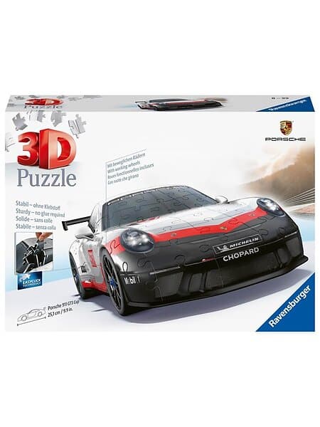 Ravensburger Porsche 911 MK2 GT3 Cup 3D 108 Bitar