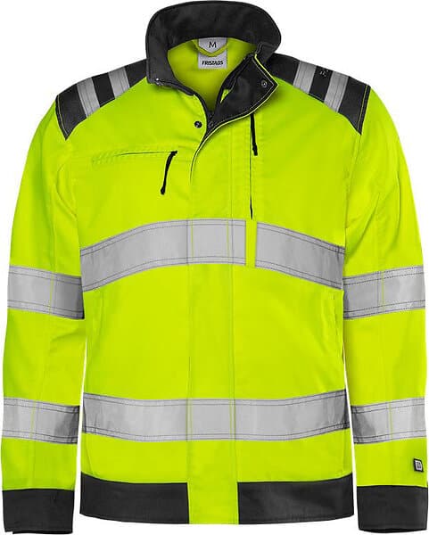 Fristads Green Jacka Varsel Kl 3 Varselgul/Svart 5XL