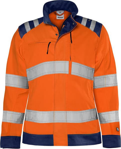 Fristads Green Jacka Varsel Dam Kl 3 Varselorange/Marinblå 5XL