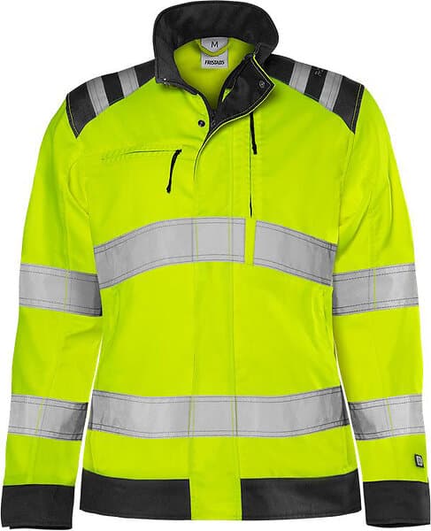 Fristads Green Jacka Varsel Dam Kl 3 Varselgul/Svart 5XL