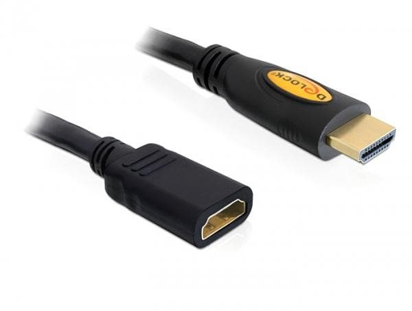 DeLock HDMI - HDMI High Speed with Ethernet M-F 3m