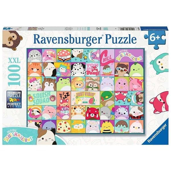 Ravensburger Squishmallows 100 Bitar