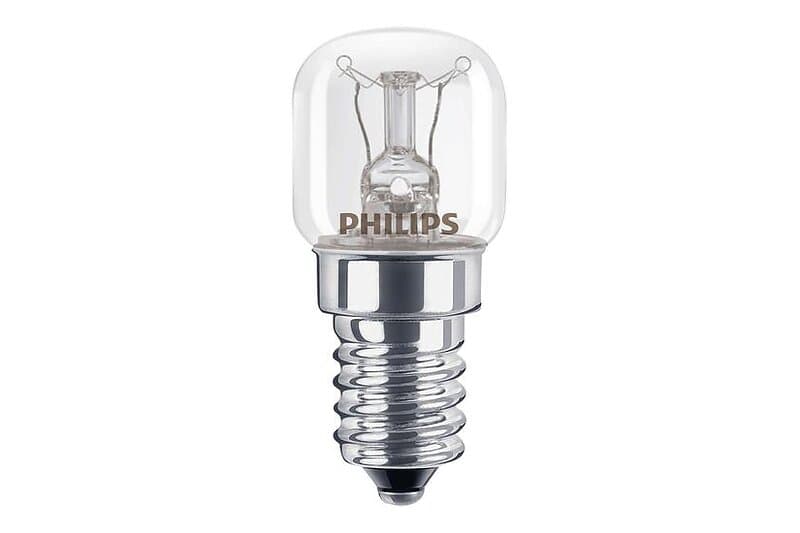 Philips Appliance glödlampa form: T22 klar finish E14 15W 2700 K