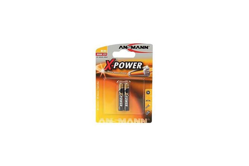 Ansmann X-POWER Mini AAAA batteri 2 x AAAA Alkalisk