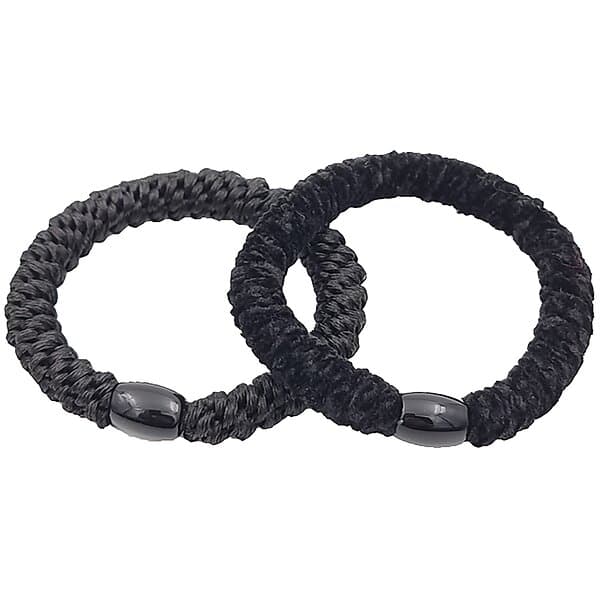 Lyko By Woven Hair Ties Black