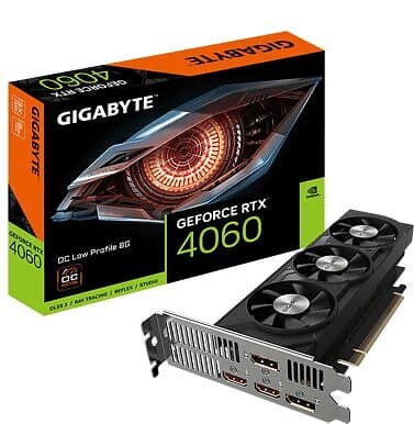 Gigabyte GeForce RTX 4060 OC Low Profile 2xHDMI 2xDP 8GB