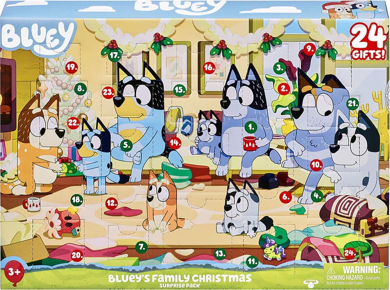 Bluey Family Christmas Advent Calendar