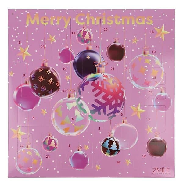 Zmile 3D Christmas balls Advent Calendar