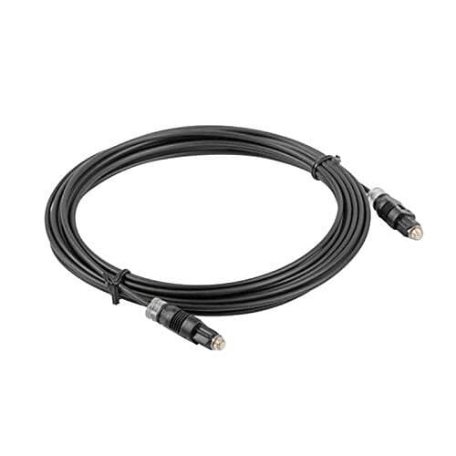 Lanberg Optisk Kabel 1 Meter (Toslink till Toslink) Svart