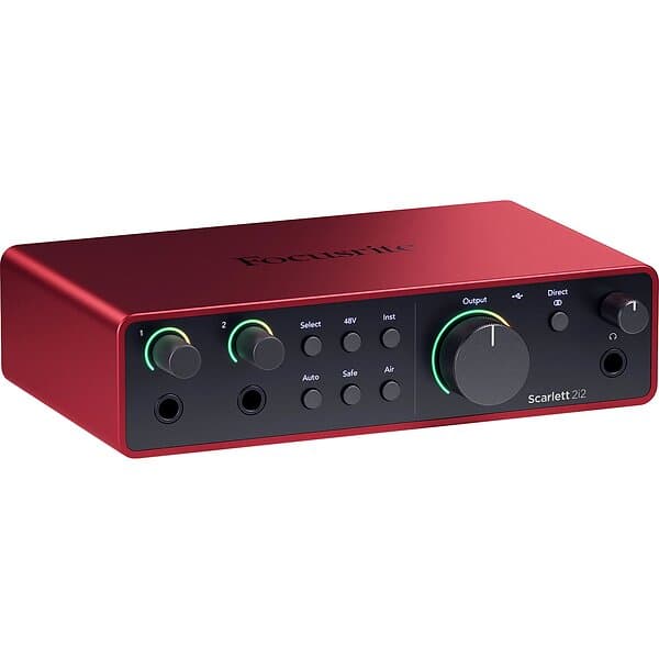 Focusrite Scarlett 2i2 (4th Gen)