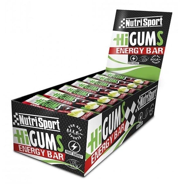 Nutrisport Higums 25g 28 Units Fruity Energy Bars Box Vit