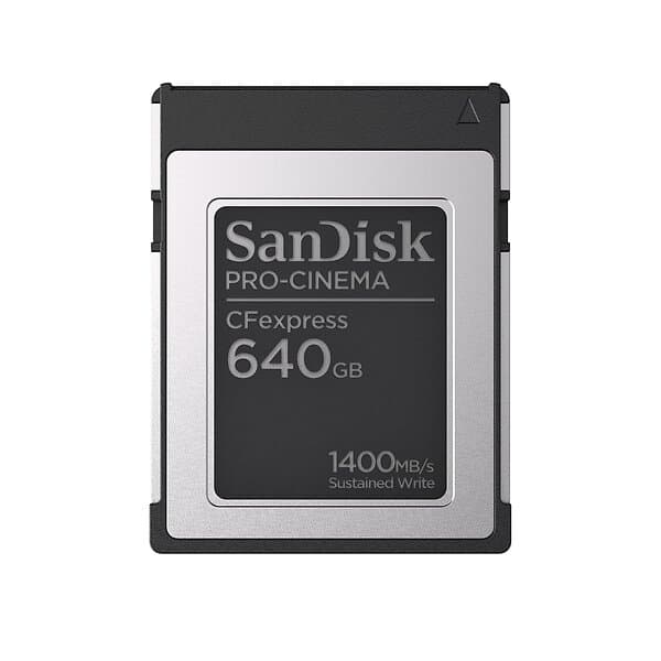 SanDisk PRO-CINEMA CFexpress Card 320GB up 1500MB/s SDCFEC-320G-GN4NN