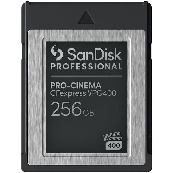 SanDisk Professional PRO-CINEMA 256GB CFexpress VPG400 Type B Card upto 1700MB/s