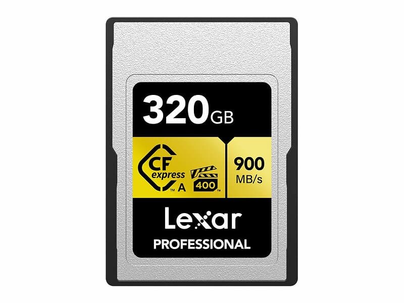 Lexar Professional CFexpress Type A Gold 900/800MB/s 320GB