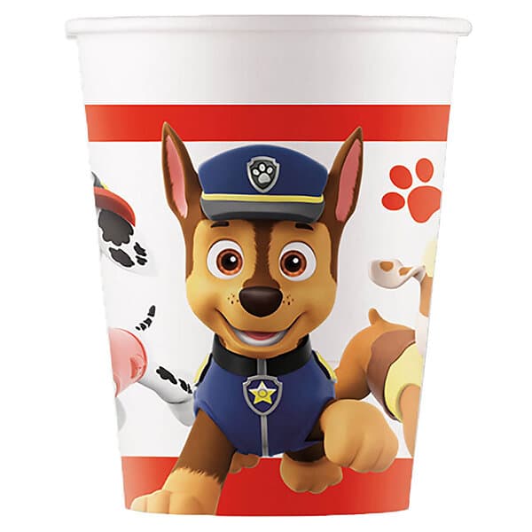 Paw Patrol Pappmuggar 8-pack