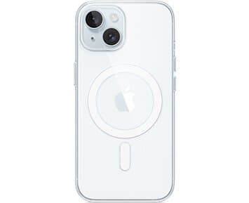 Apple Clear Case with MagSafe for Apple iPhone 15