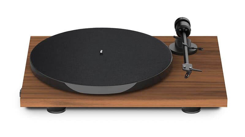 Pro-Ject E1 Phono SB OM5e skivspelare (högglanssvart)