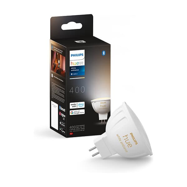 Philips Hue White Ambiance Spotlight 400lm 6500K 5.1W MR16 GU5.3