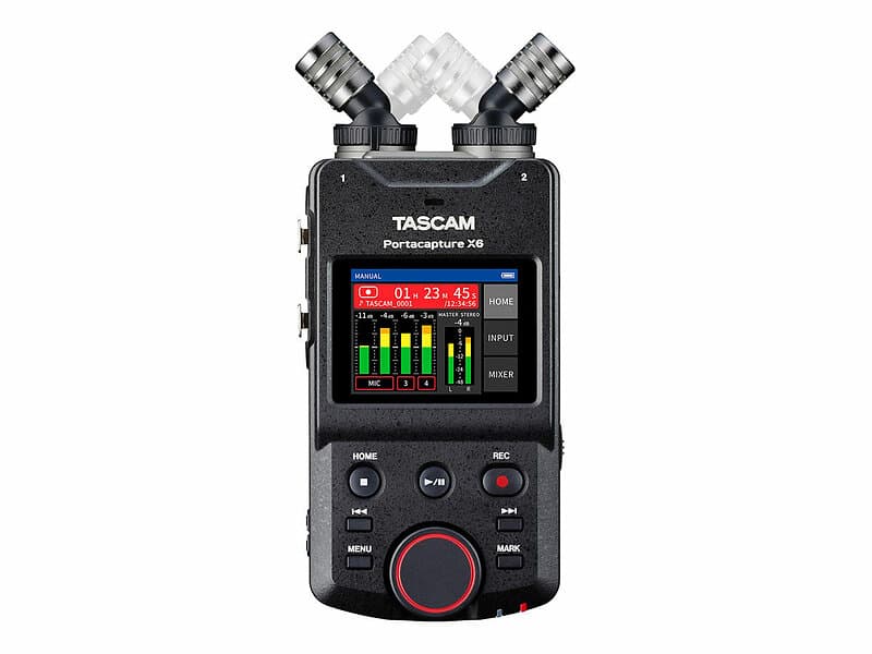 Tascam Portacapture X6 Linear PCM Recorder 4+2