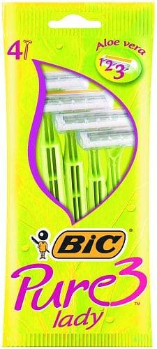 BIC Pure 3 Lady Disposable 4-pack