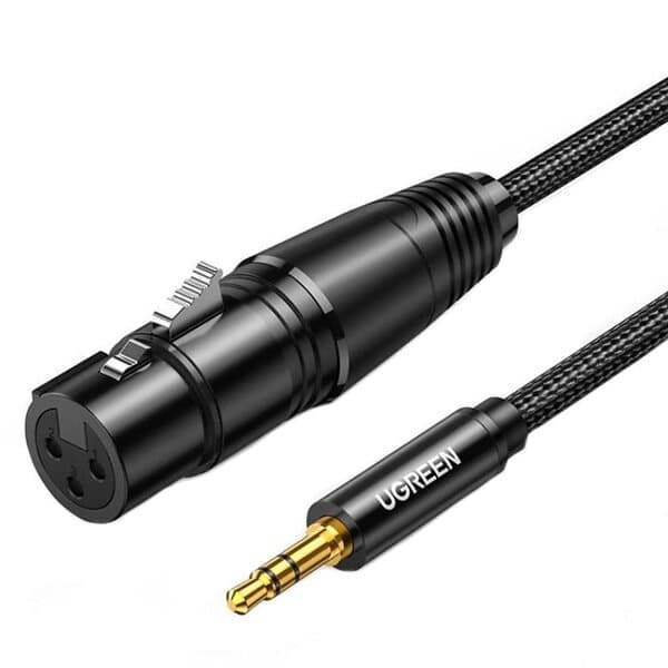 Ugreen XLR Fe > 3.5mm Ma ST AUX 1m