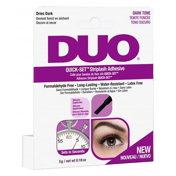 Ardell Duo Quick Set Adhesive Brush Dark 5g